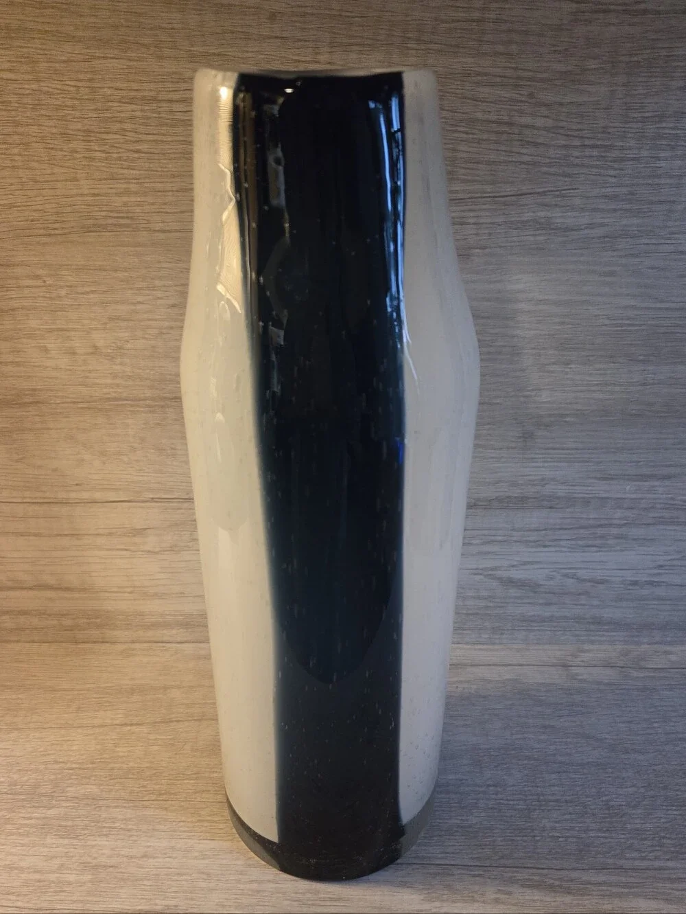 Target Dark Blue and White Glass Vase